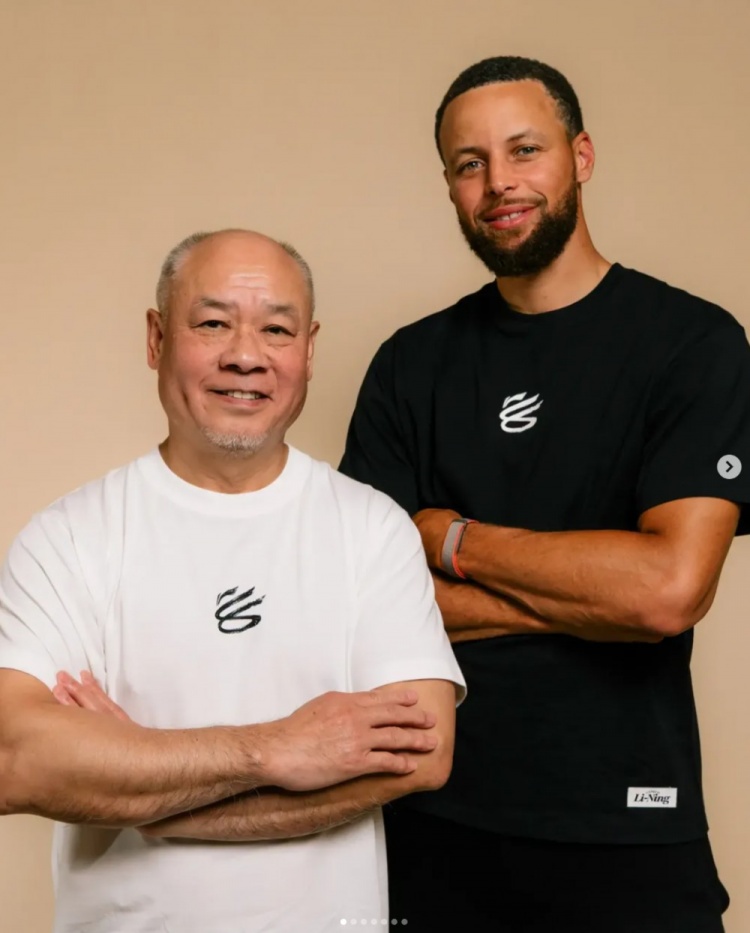 库里签约李宁，个人品牌新Logo正式发布