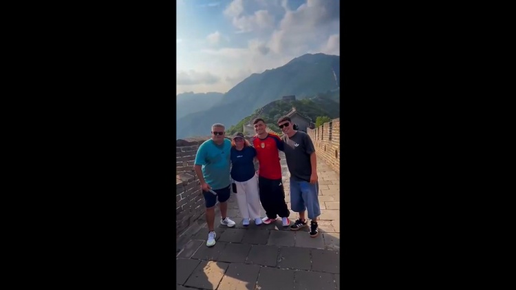 佩德里苏州行：校园足球水平超预期，长城印象最深