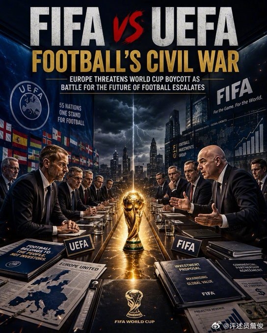 FIFA放弃商业子公司及赛事股权出售提案 詹俊:因凡蒂诺导演的闹剧结束
